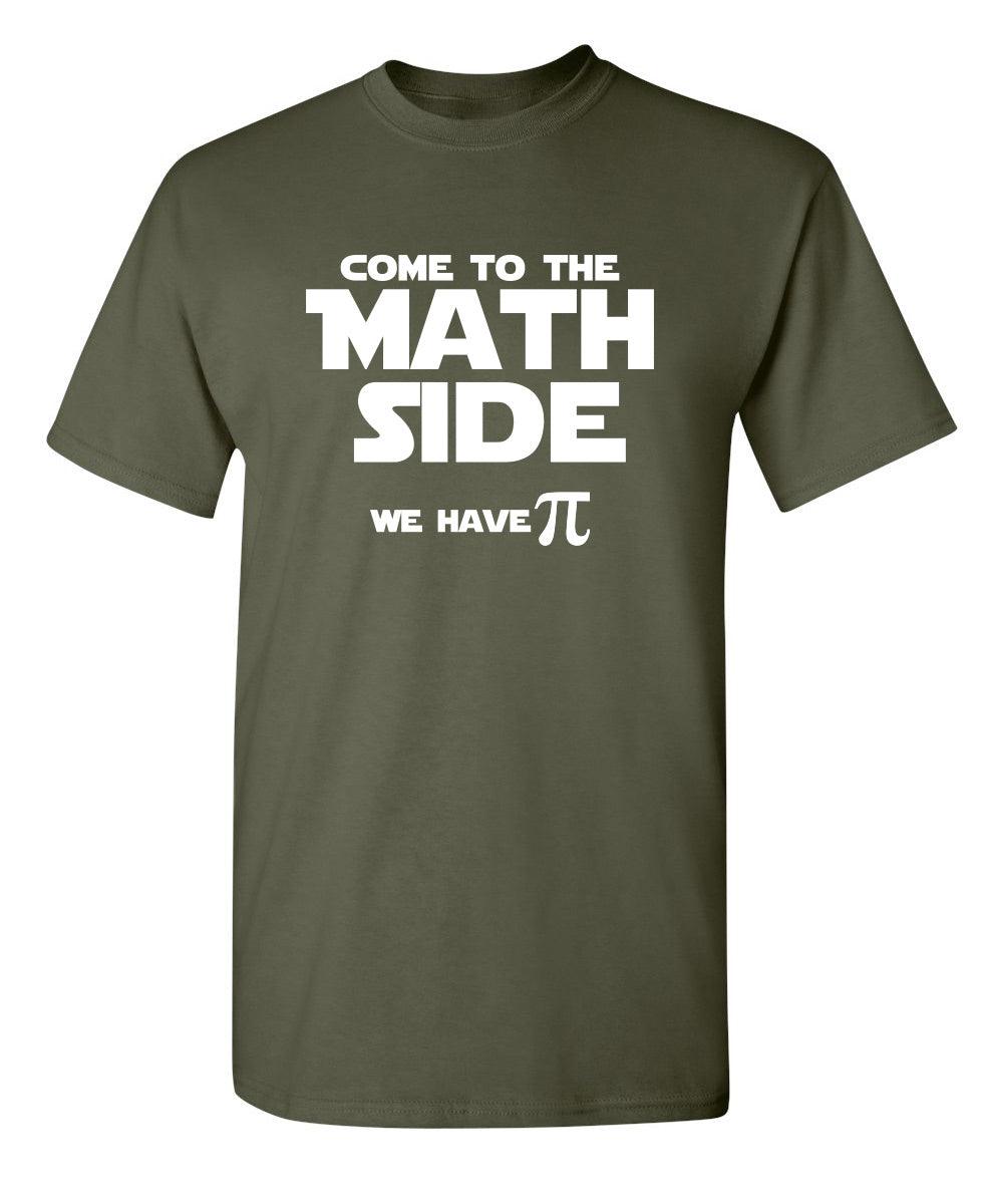 come to the math side we have pi