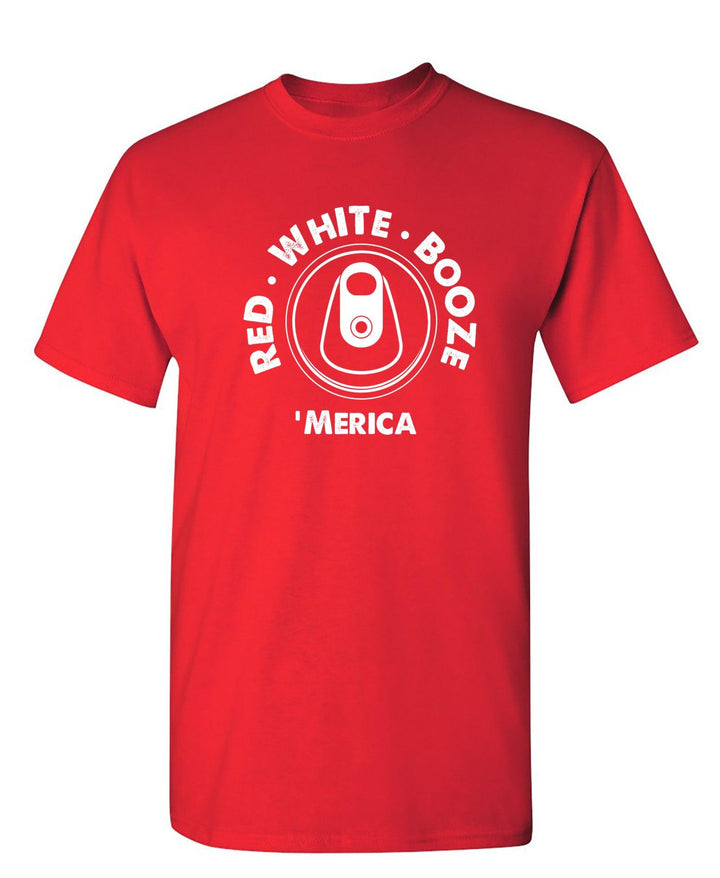 RED WHITE BOOZE MERICA - Roadkill T-Shirts