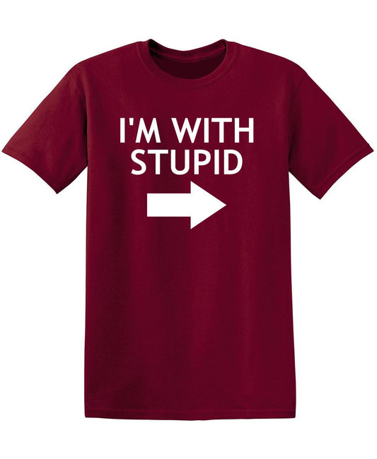 I'm With Stupid - Roadkill T-Shirts