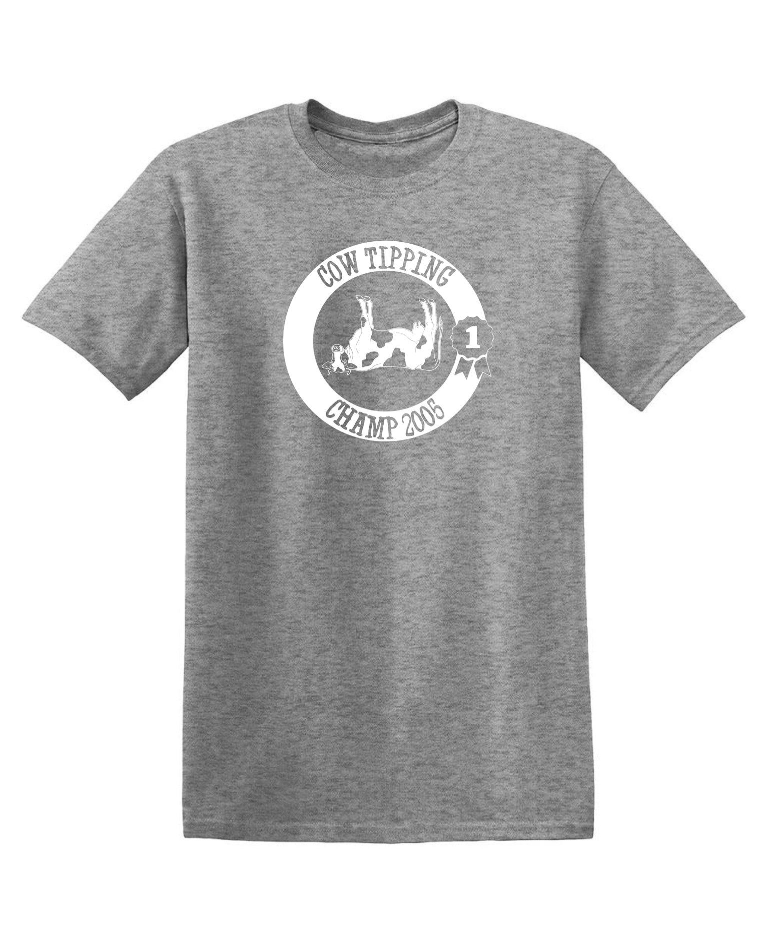 Cow Tripping Champ 2005 - Roadkill T-Shirts