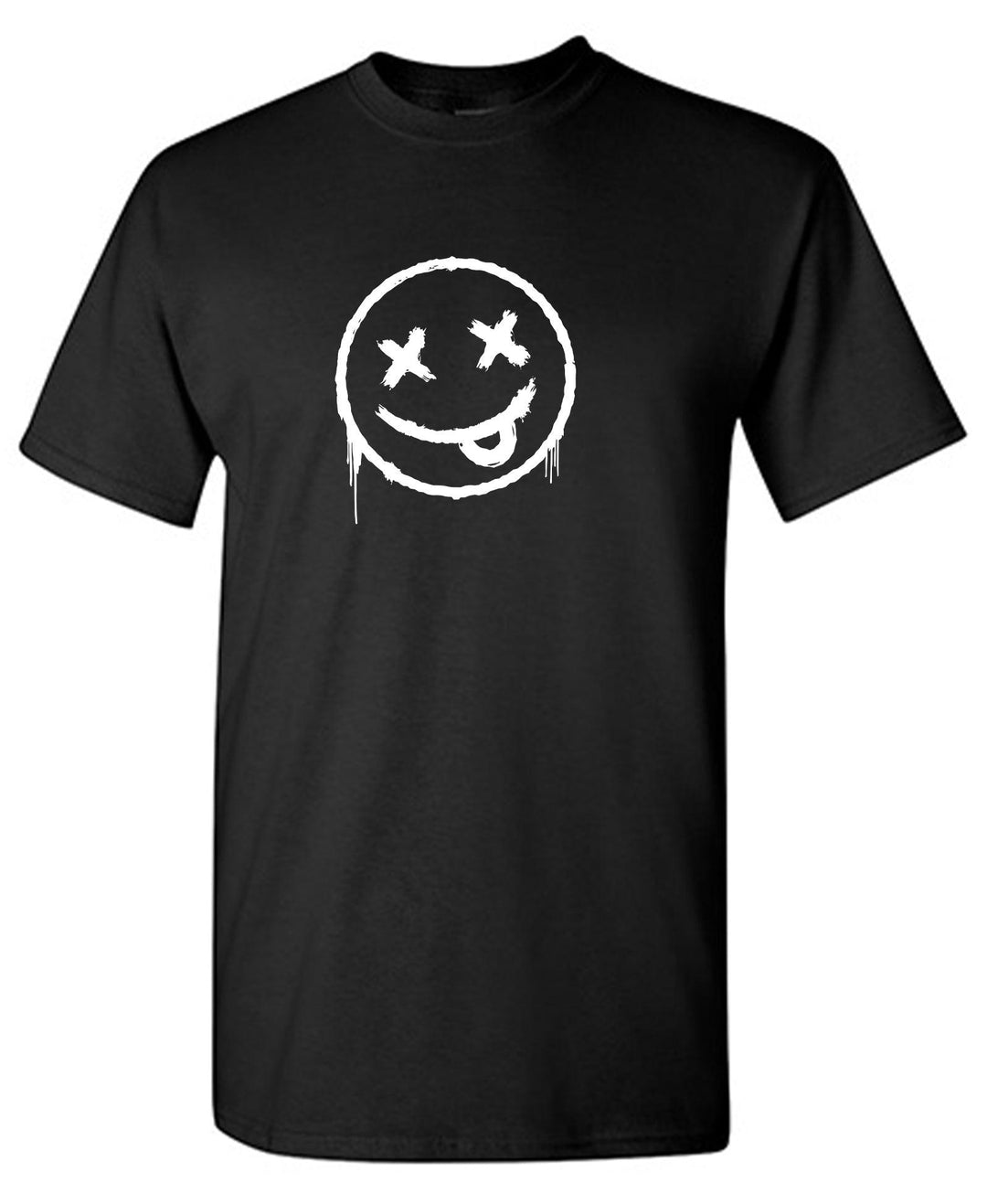 Smile X Eyes Emoji Graphic Tee - Roadkill T-Shirts