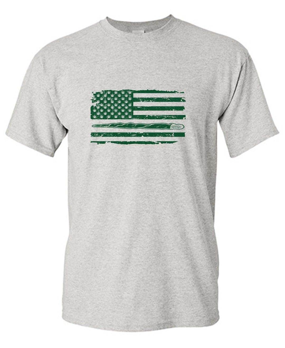 420 USA Flag Funny Mens - Roadkill T-Shirts