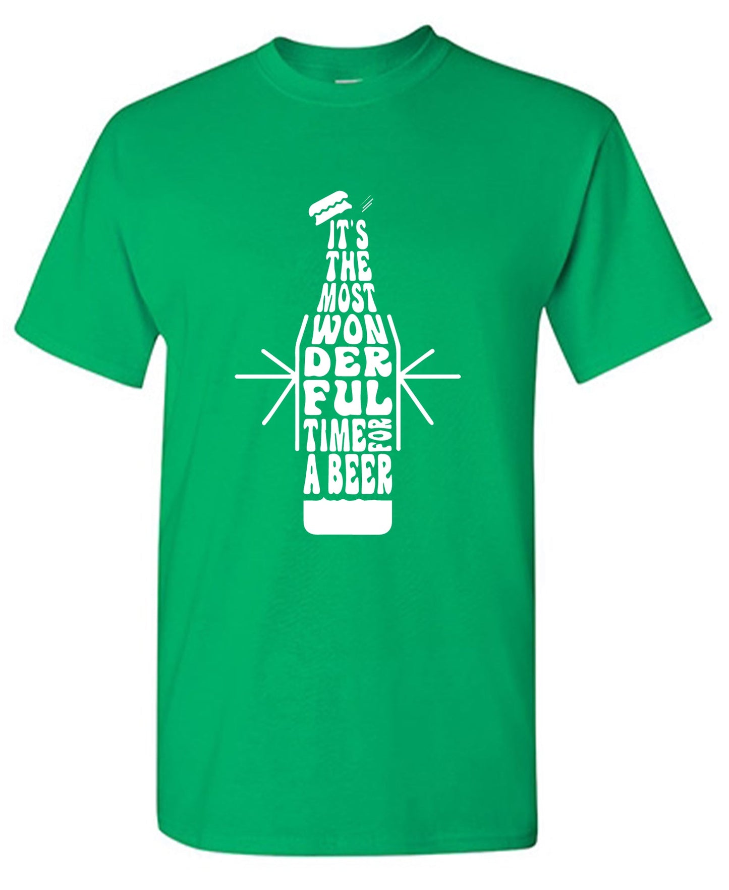 Funny T-Shirts design "It’s the Most Wonderful Time for a Beer"