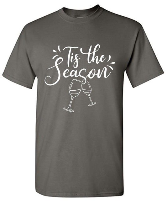 Funny T-Shirts design "Tis the Season Christmas Tee"