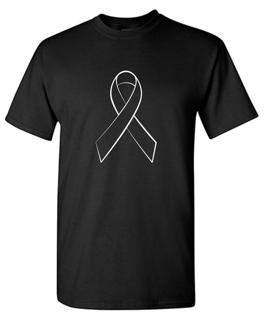Funny T-Shirts design "Ribbon Cancer Support T Shirt for Men"