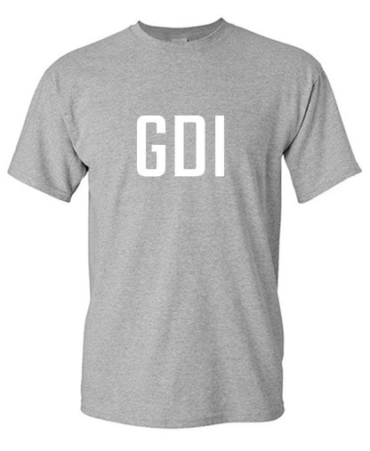 Funny T-Shirts design "GDI Tee"