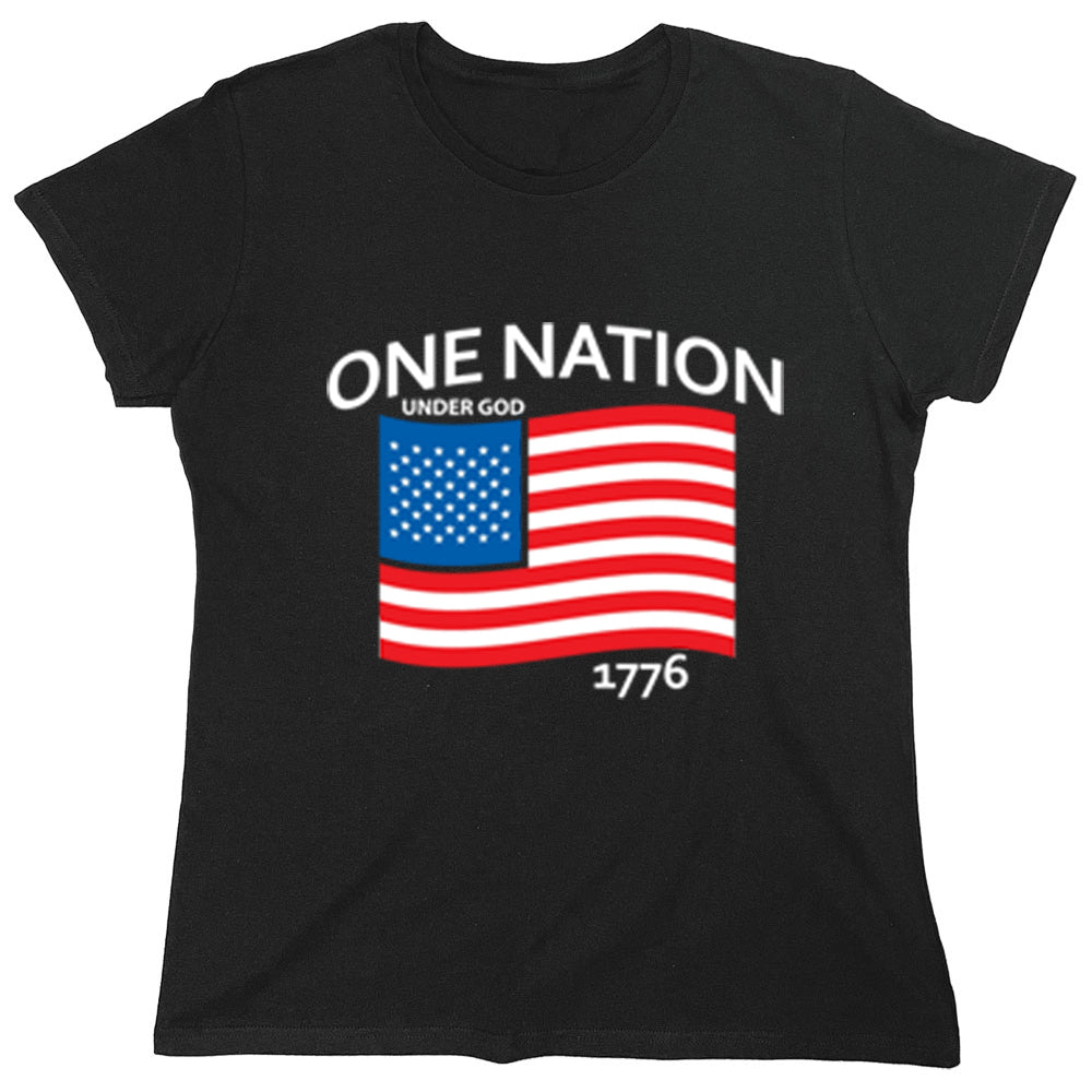 Funny T-Shirts design "PS_0186_ONE_NATION"