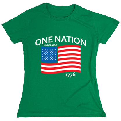 Funny T-Shirts design "PS_0186_ONE_NATION"