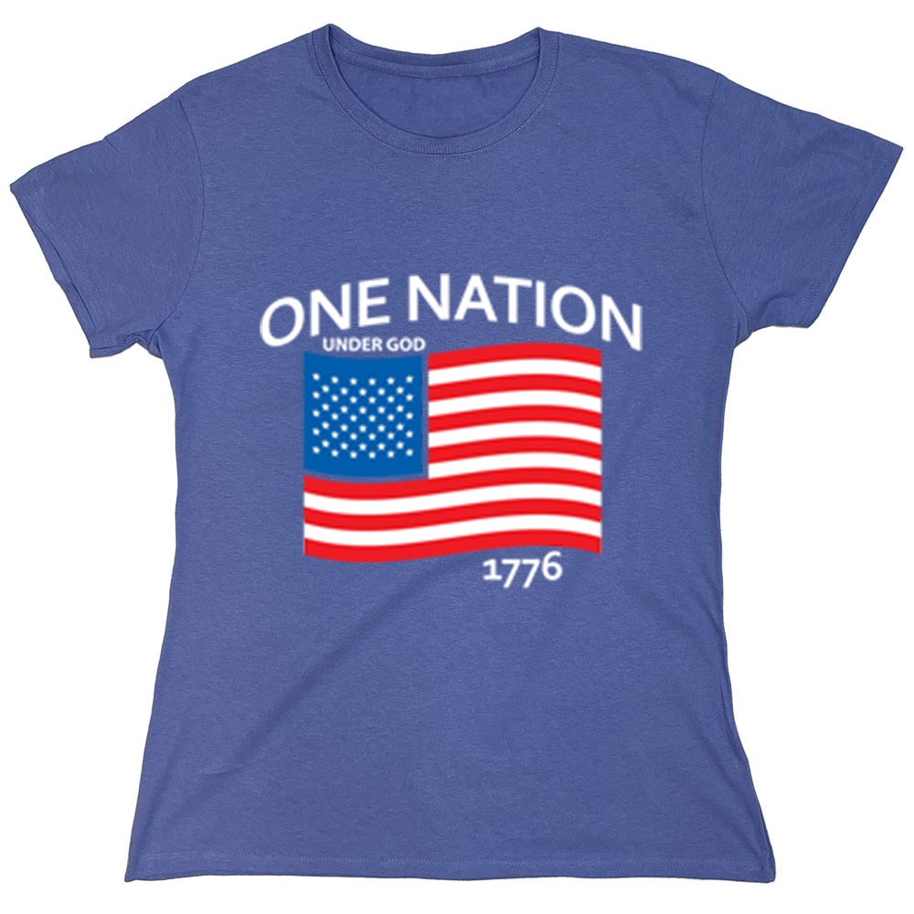 Funny T-Shirts design "PS_0186_ONE_NATION"