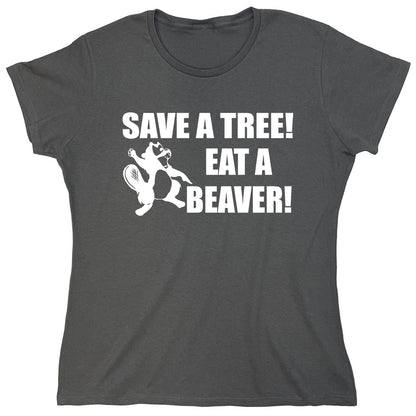 Funny T-Shirts design "PS_0187_EAT_BEAVER"