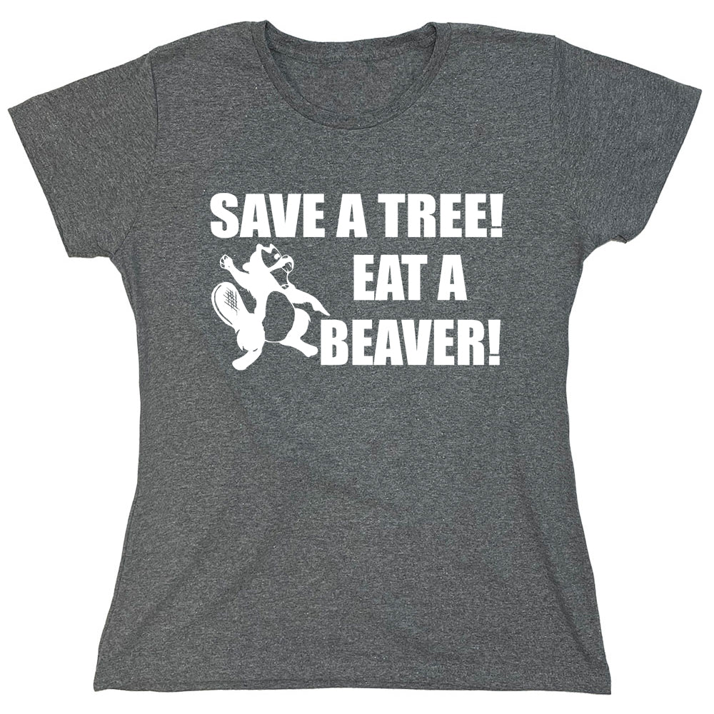 Funny T-Shirts design "PS_0187_EAT_BEAVER"