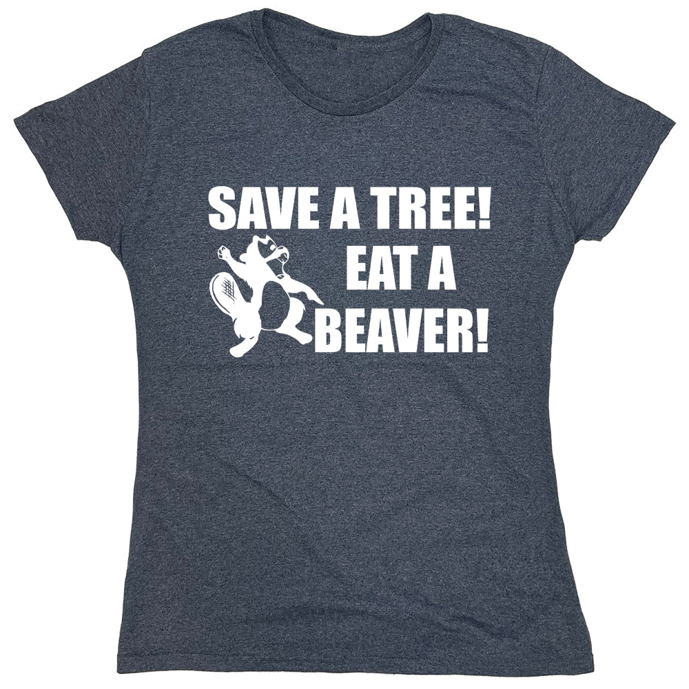 Funny T-Shirts design "PS_0187_EAT_BEAVER"