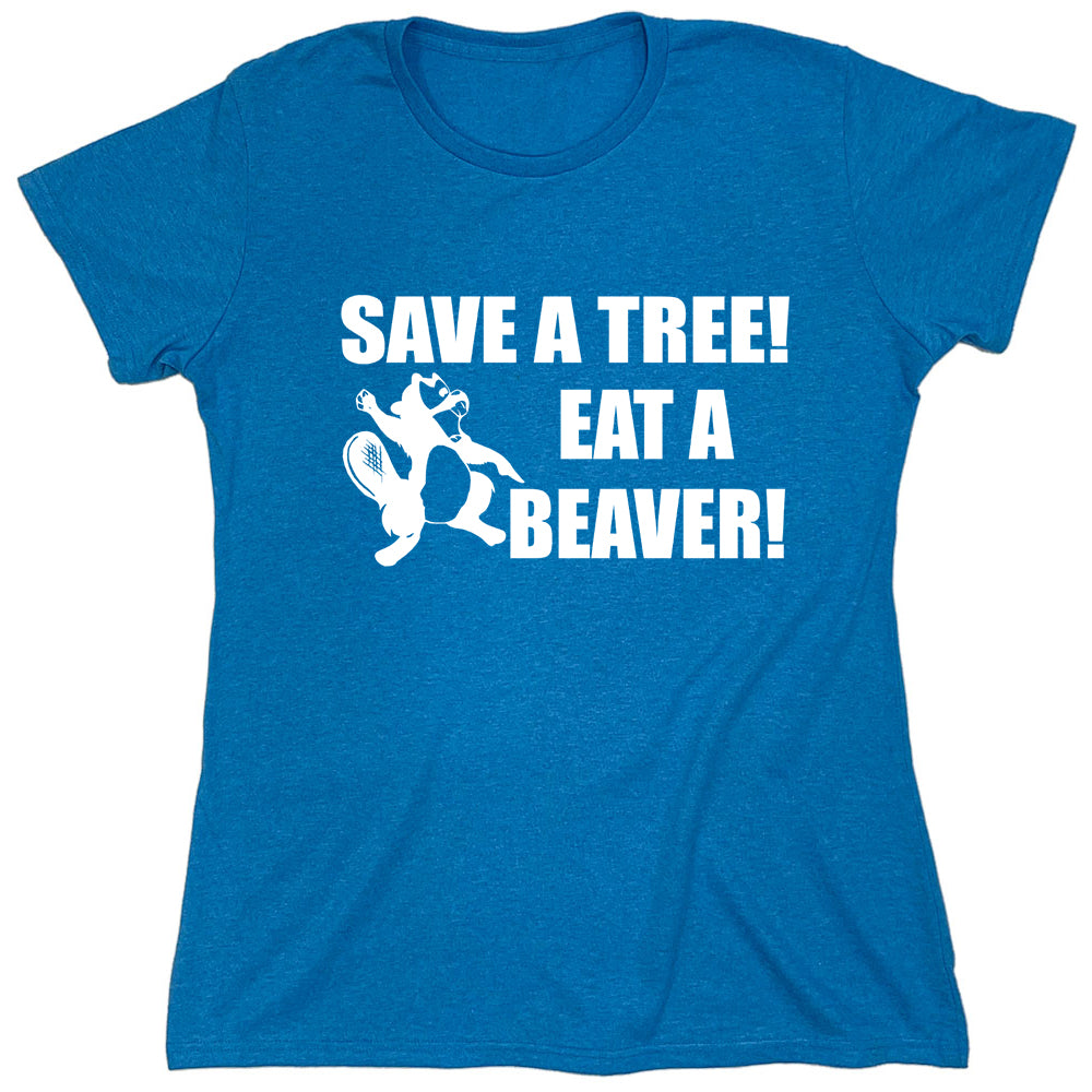 Funny T-Shirts design "PS_0187_EAT_BEAVER"