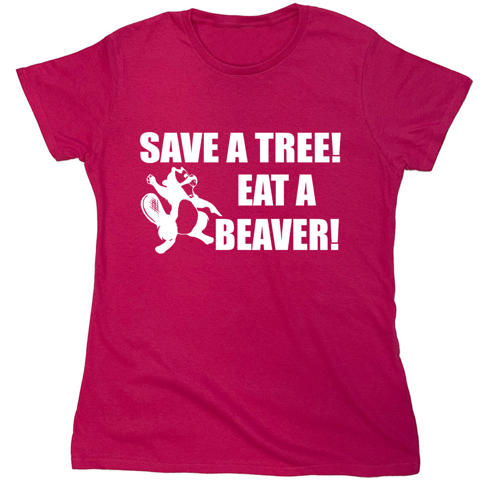 Funny T-Shirts design "PS_0187_EAT_BEAVER"