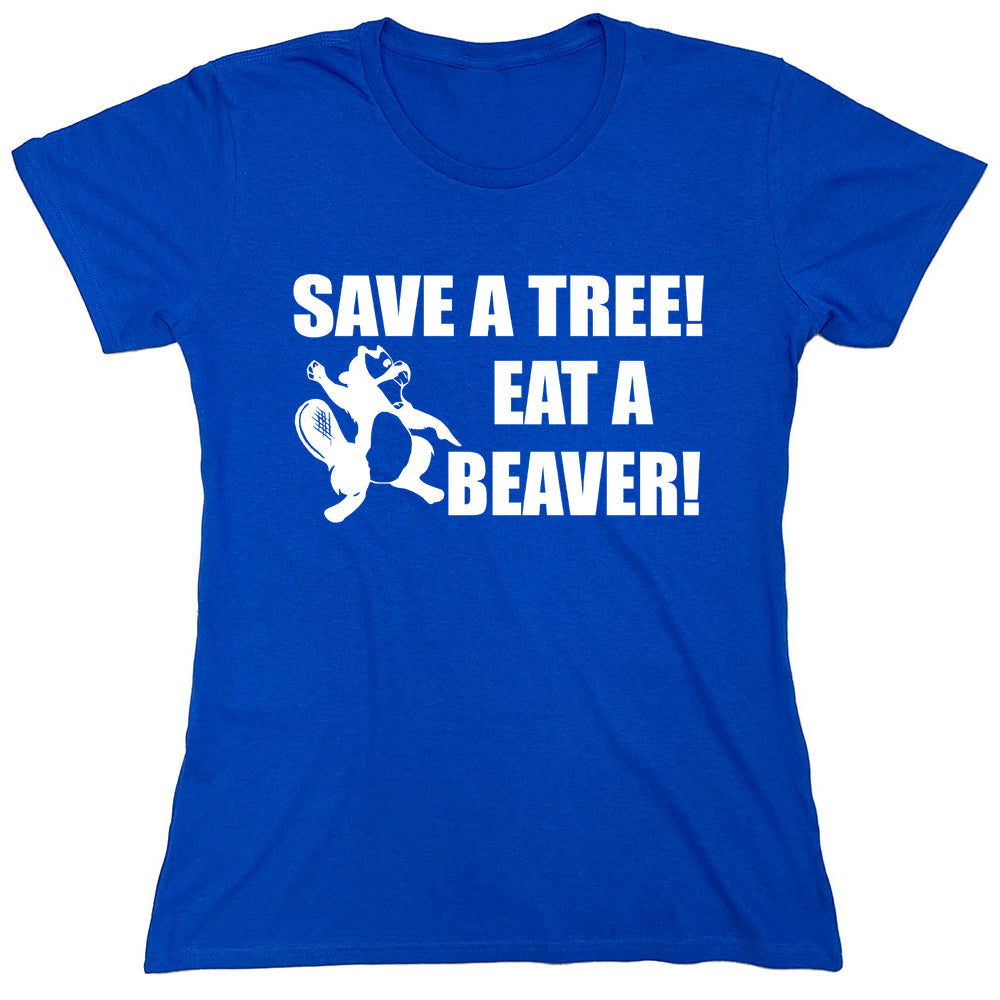 Funny T-Shirts design "PS_0187_EAT_BEAVER"