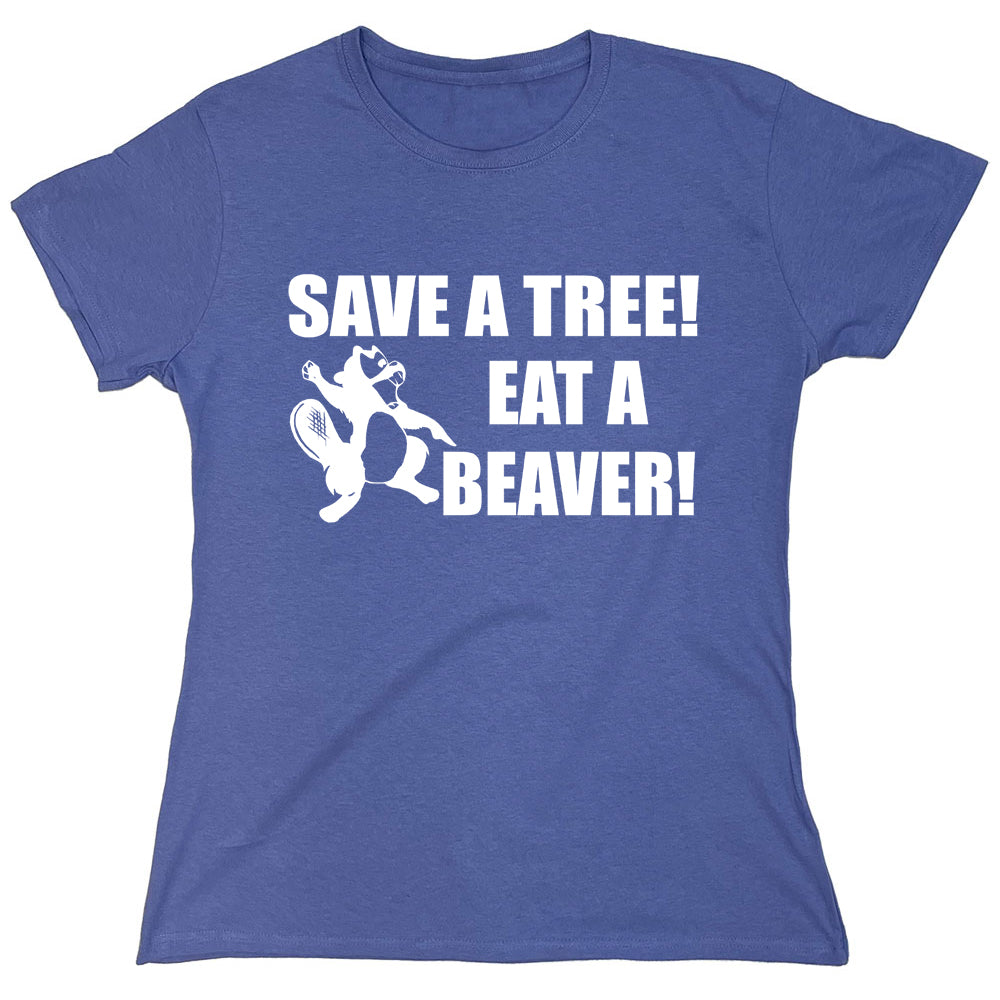 Funny T-Shirts design "PS_0187_EAT_BEAVER"