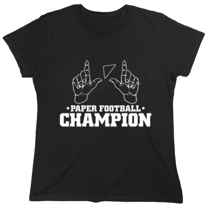 Funny T-Shirts design "PS_0193W_PAPER_FOOTBALL_RK"