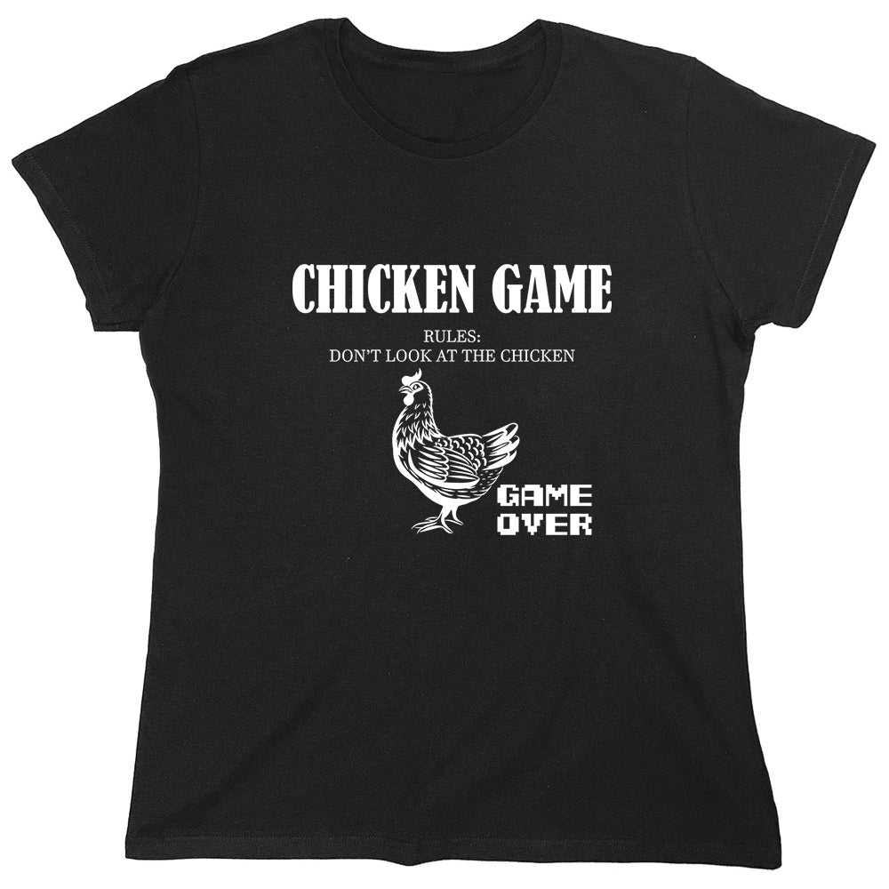 Funny T-Shirts design "PS_0197_CHICKEN_GAME"