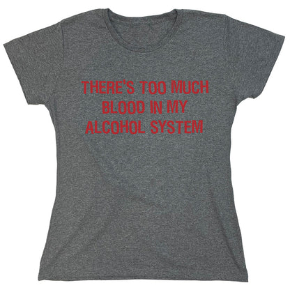 Funny T-Shirts design "PS_0198_MUCH_BLOOD_RK"