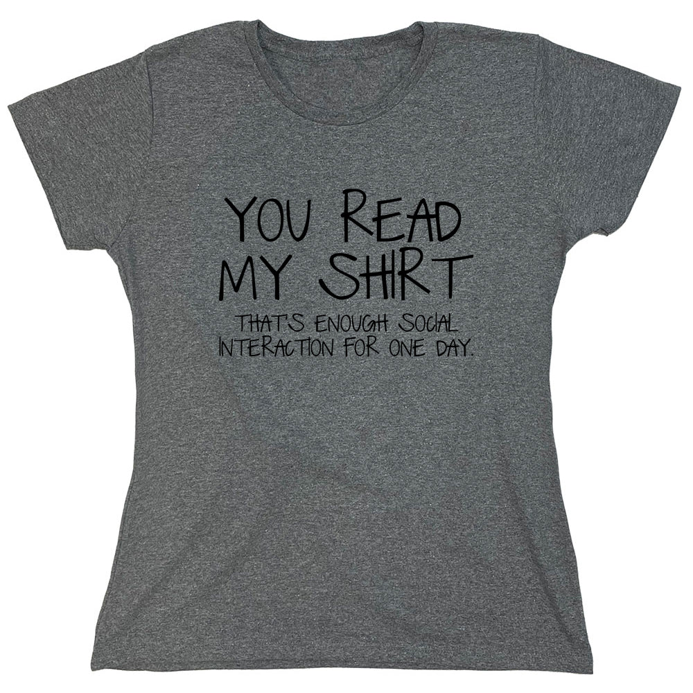 Funny T-Shirts design "PS_0288W_READ_SHIRT"