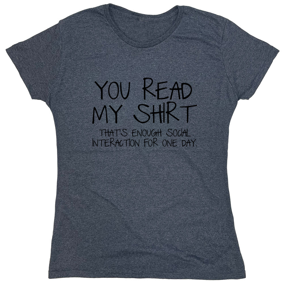 Funny T-Shirts design "PS_0288W_READ_SHIRT"