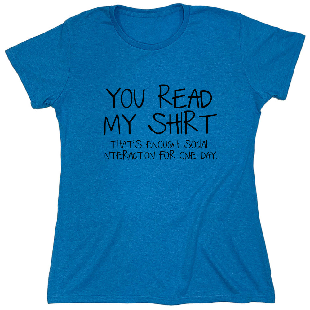 Funny T-Shirts design "PS_0288W_READ_SHIRT"