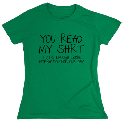 Funny T-Shirts design "PS_0288W_READ_SHIRT"
