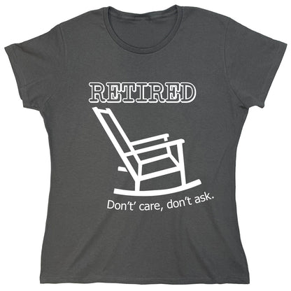 Funny T-Shirts design "PS_0296_RETIRED_ASK"