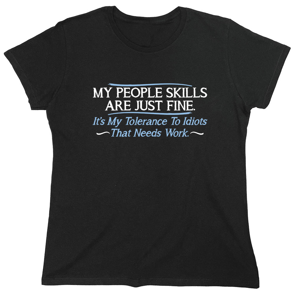 Funny T-Shirts design "PS_0297W_PEOPLE_SKILLS"