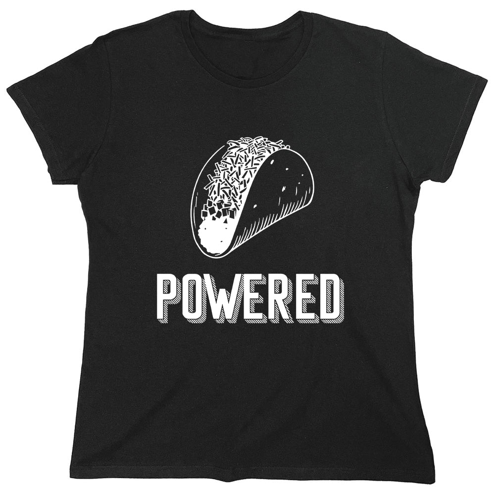 Funny T-Shirts design "PS_0308_TACO_POWERED"