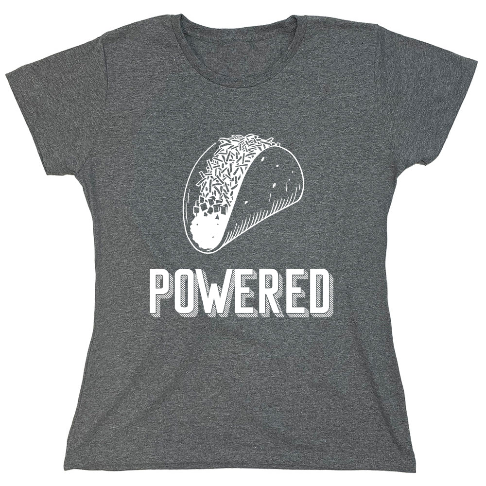 Funny T-Shirts design "PS_0308_TACO_POWERED"