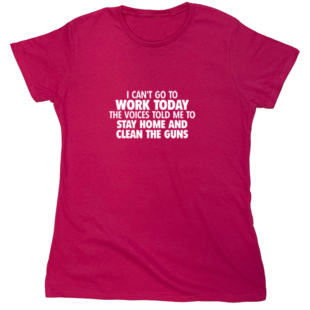 Funny T-Shirts design "PS_0341W_WORK_TODAY"