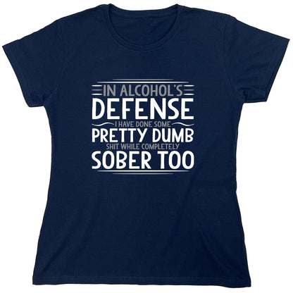 Funny T-Shirts design "PS_0363W_DUMB_SOBER"