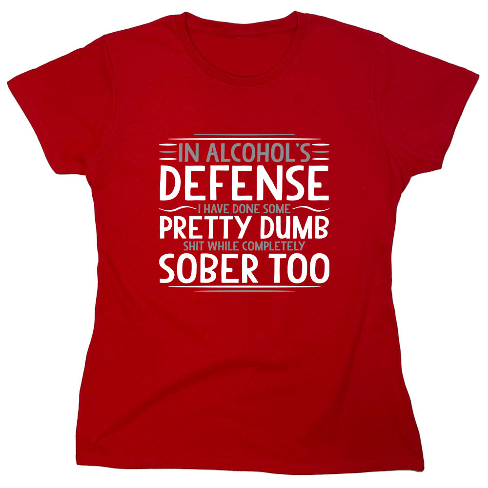 Funny T-Shirts design "PS_0363W_DUMB_SOBER"