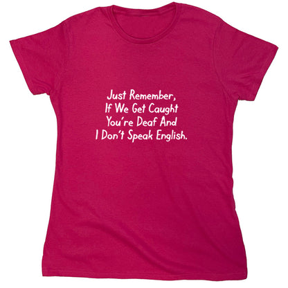 Funny T-Shirts design "PS_0444_DEAF_ENGLISH"