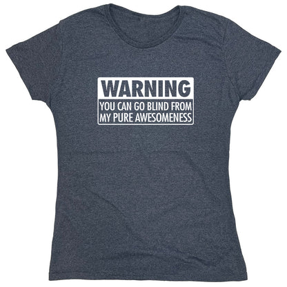 Funny T-Shirts design "PS_0510W_WARNING_BLIND"