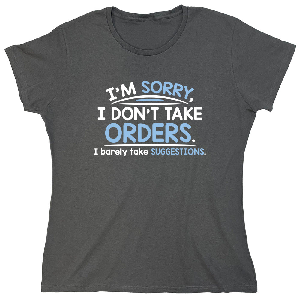 Funny T-Shirts design "PS_0542_TAKE_ORDERS"