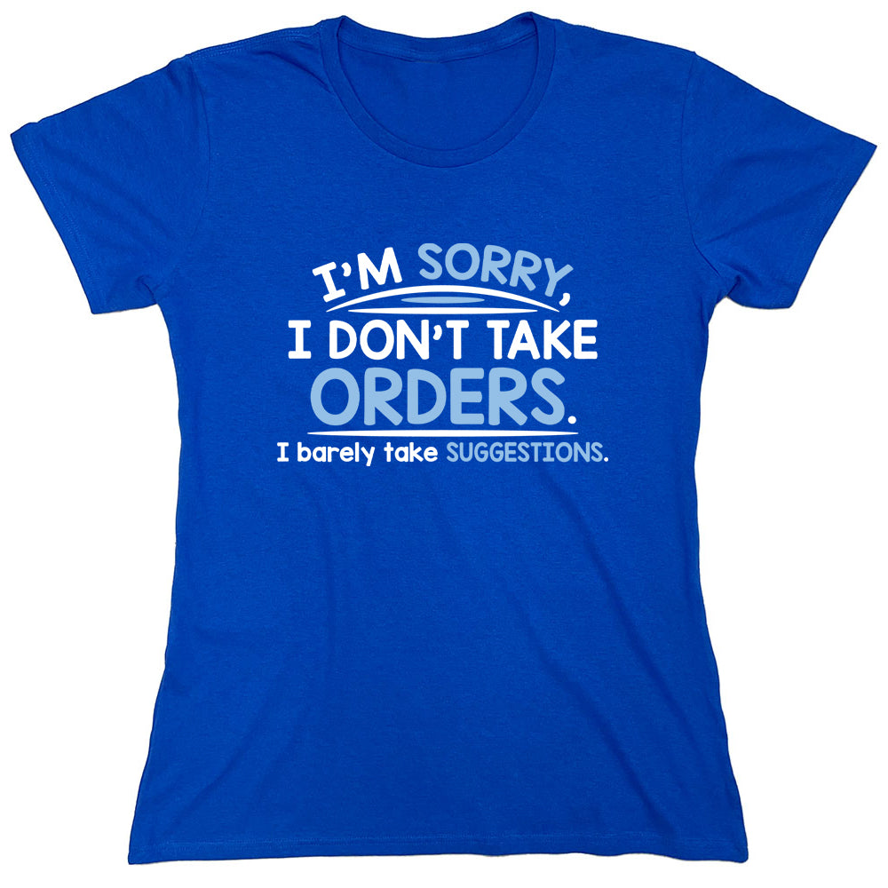 Funny T-Shirts design "PS_0542_TAKE_ORDERS"