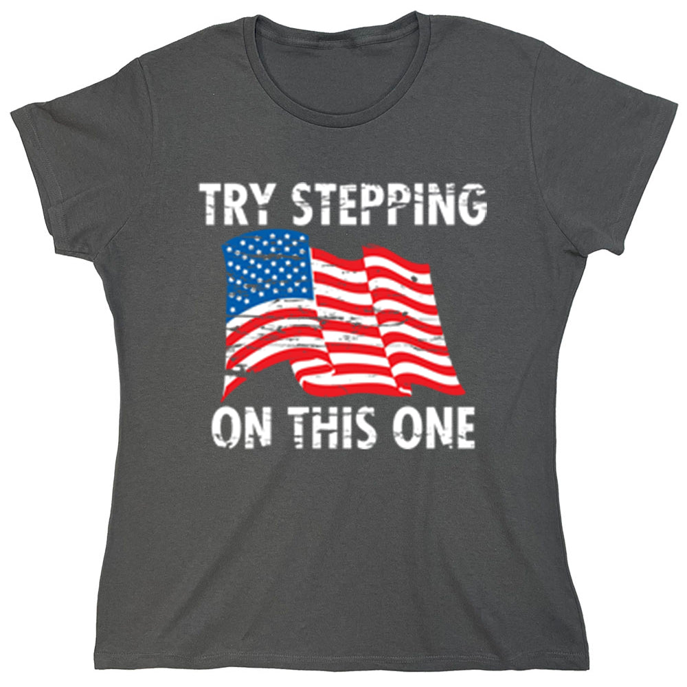 Funny T-Shirts design "PS_0551_FLAG_STEPPING"