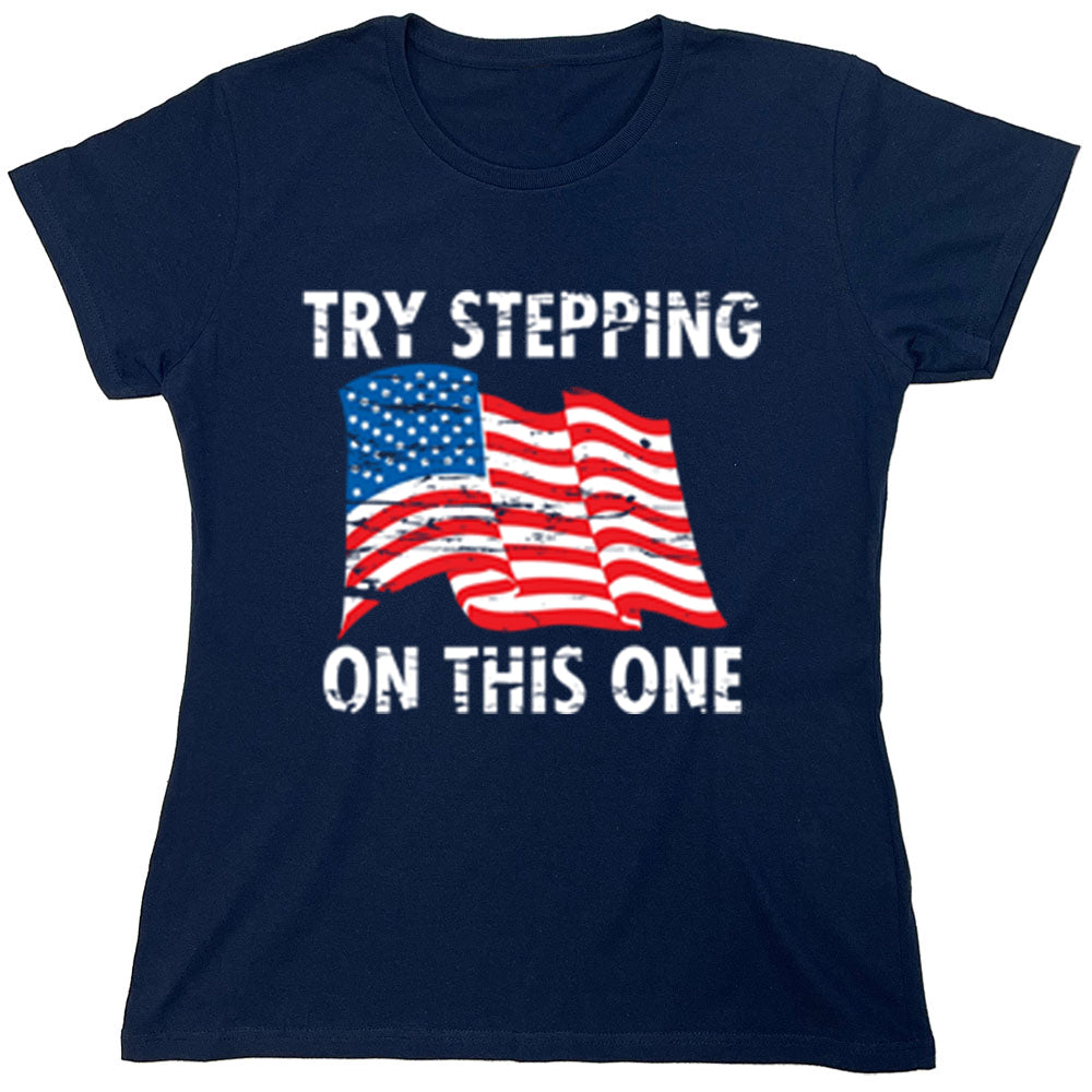 Funny T-Shirts design "PS_0551_FLAG_STEPPING"