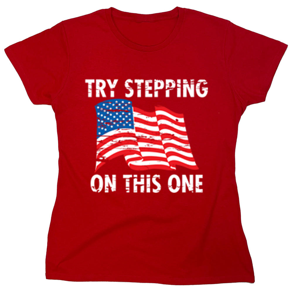 Funny T-Shirts design "PS_0551_FLAG_STEPPING"