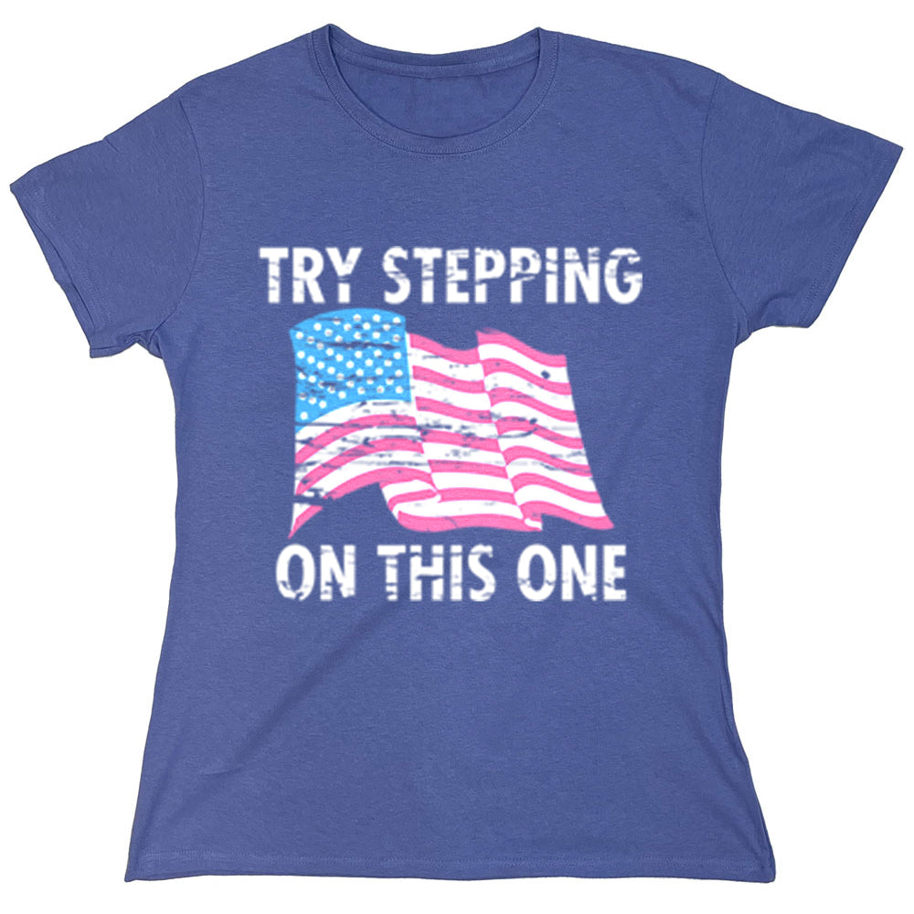 Funny T-Shirts design "PS_0551_FLAG_STEPPING"