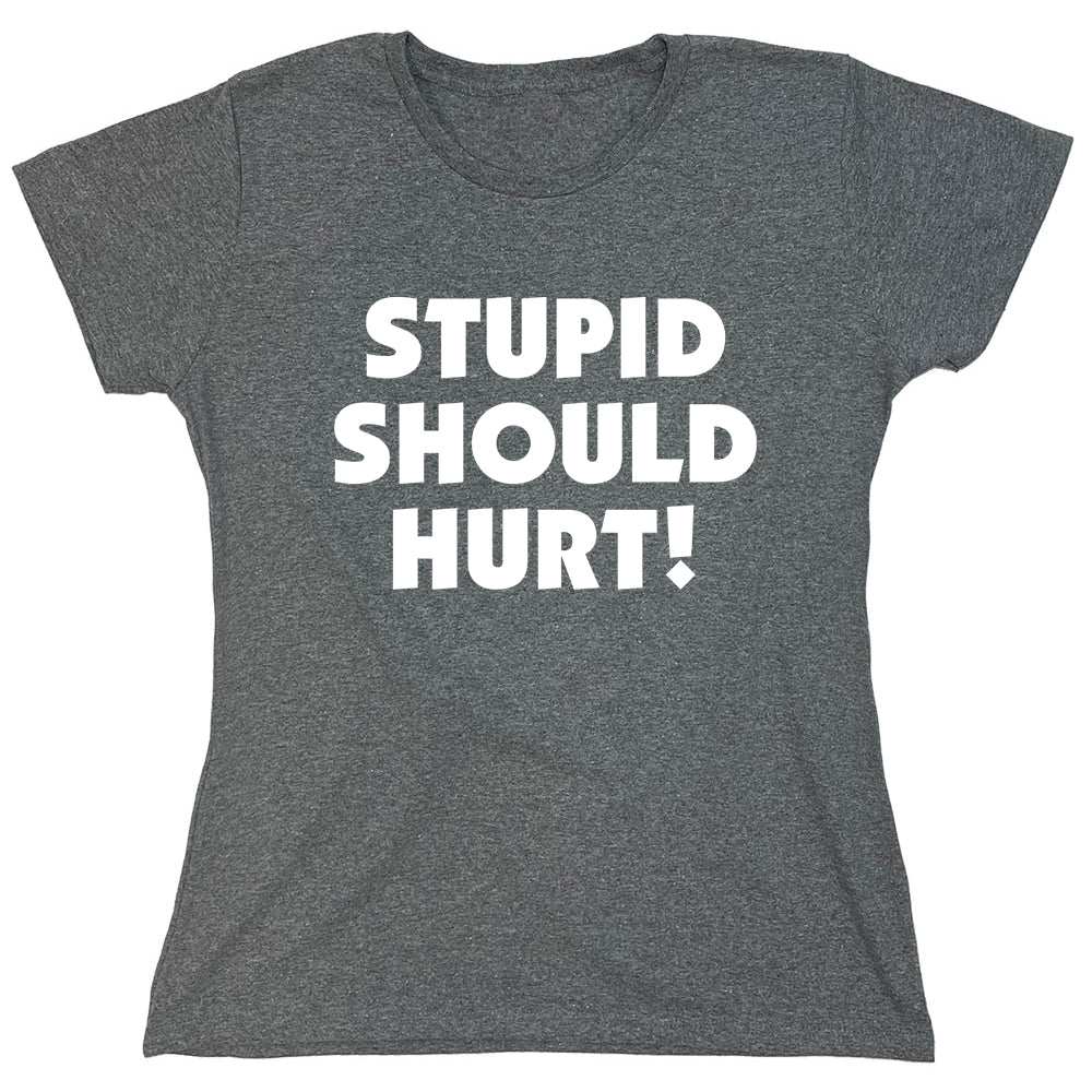 Funny T-Shirts design "PS_0564_STUPID_HURT"