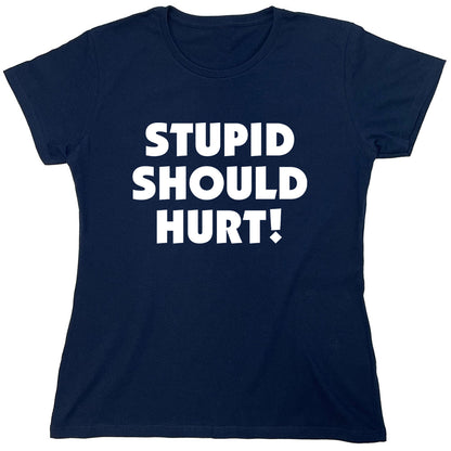 Funny T-Shirts design "PS_0564_STUPID_HURT"