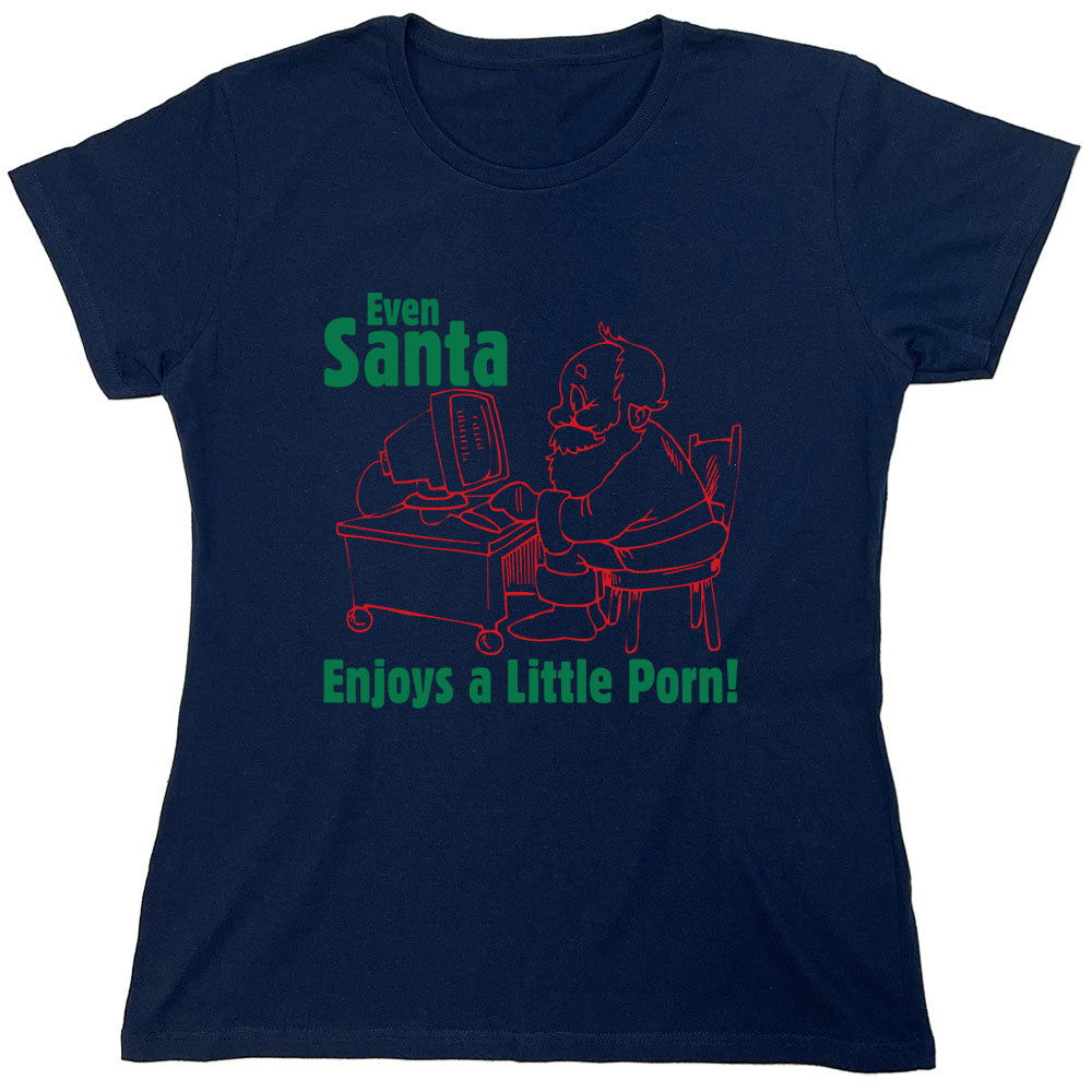 Funny T-Shirts design "PS_0613_SANTA_PORN_DR"