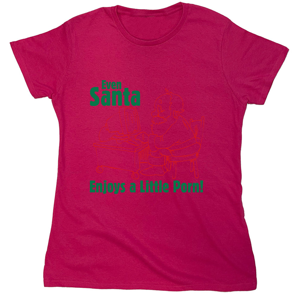 Funny T-Shirts design "PS_0613_SANTA_PORN_DR"