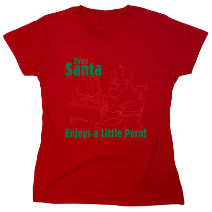 Funny T-Shirts design "PS_0613_SANTA_PORN_DR"