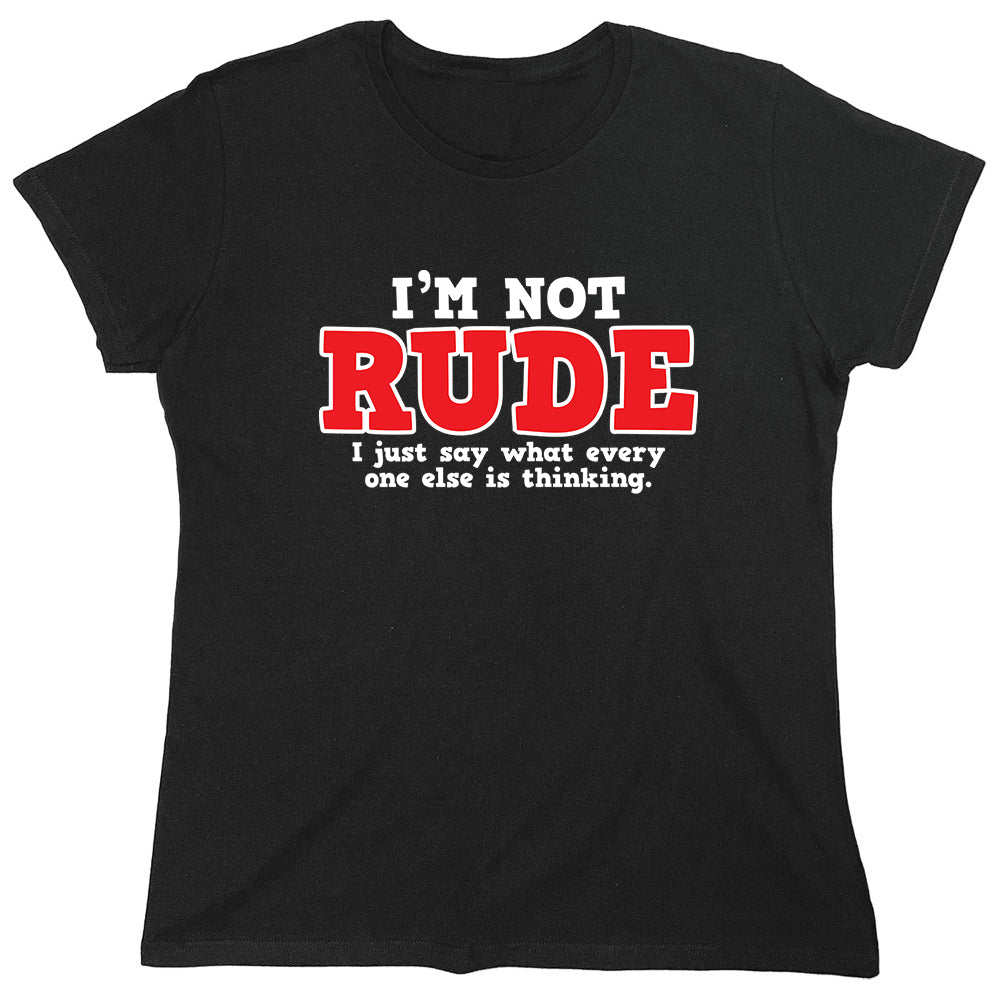 Funny T-Shirts design "PS_0654W_RUDE_THINKING"