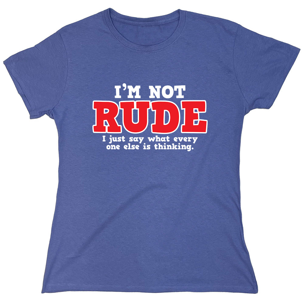 Funny T-Shirts design "PS_0654W_RUDE_THINKING"