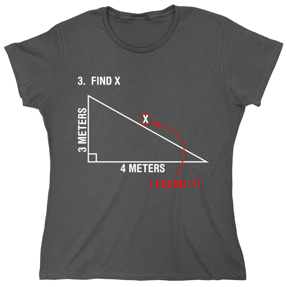 Funny T-Shirts design "Find X"